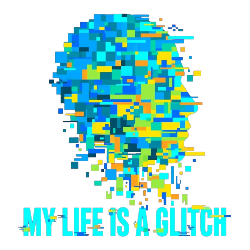 Camiseta My Life Is A Glitch