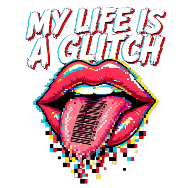 Mi Vida Es Un Glitch Camiseta
