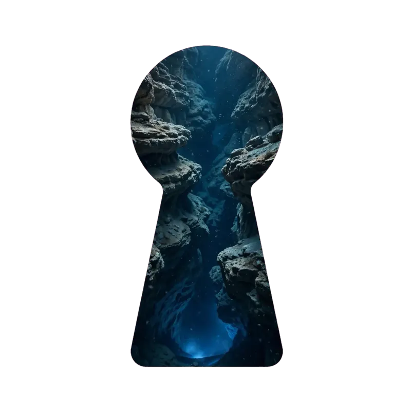 Keyhole to the Deep Abyss