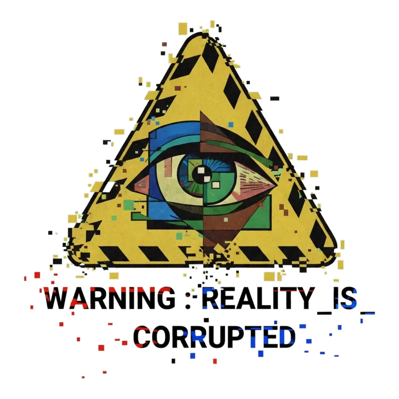 Reality Is Corrupted Glitch T-Shirt