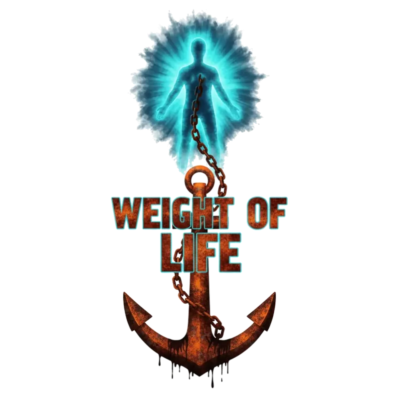 Weight of Life Anchor Graphic Art