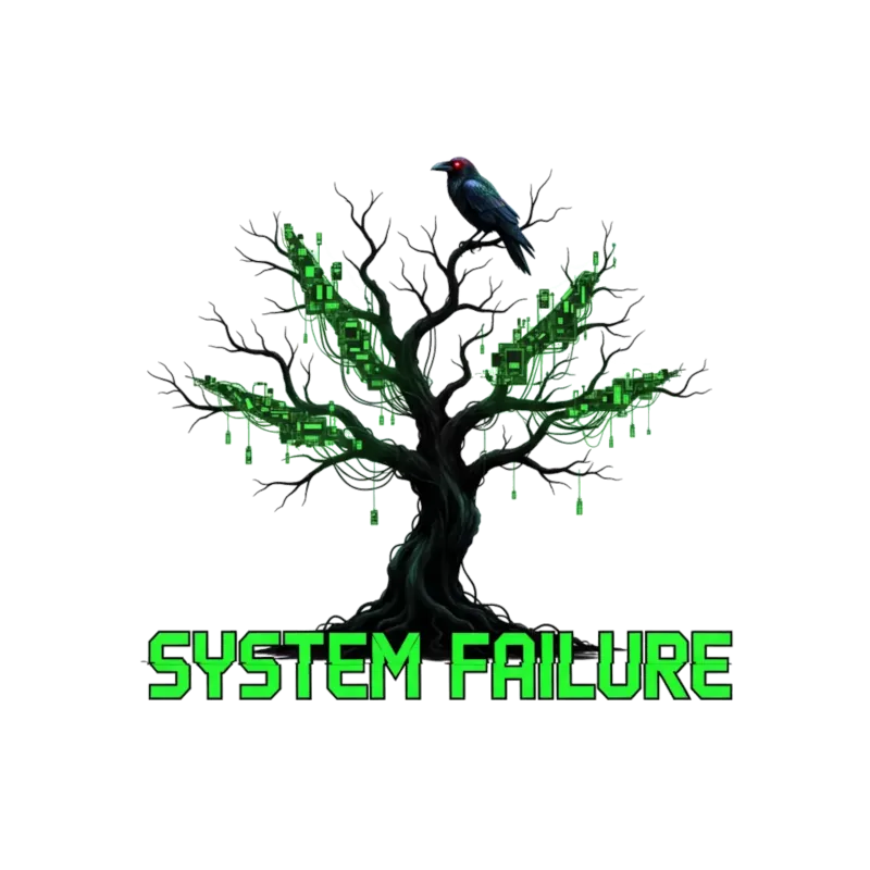 System Failure Cybernetic Raven Tree