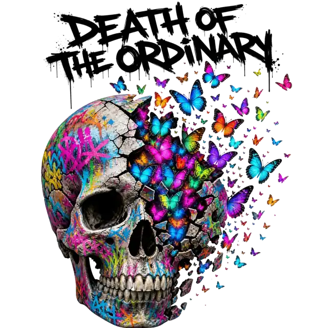 Muerte de la Calavera Ordinaria – sudadera gótica hombre