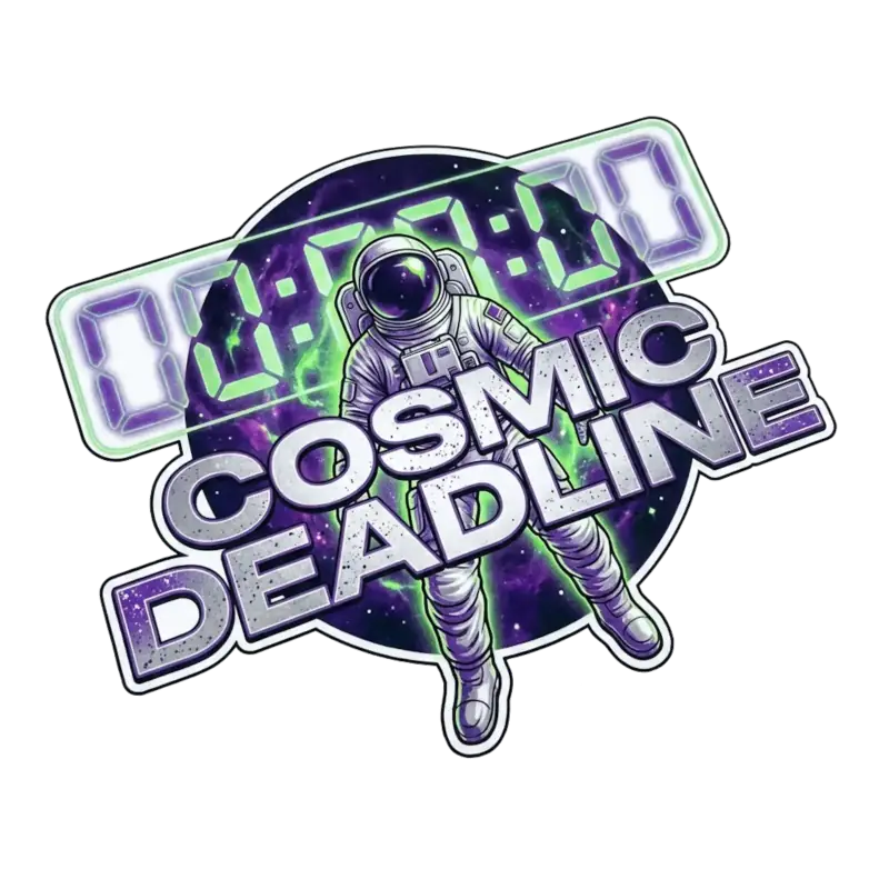 Scadenza Cosmica Astronauta Cyberpunk Maglietta