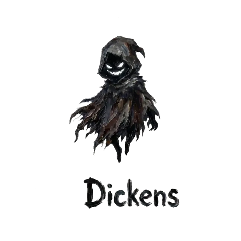 Sudadera Dickens Phantom Oscuridad Encapuchada