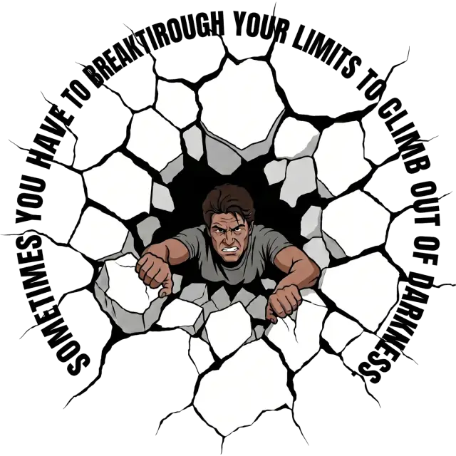 Durchbrich Deine Grenzen T-Shirt