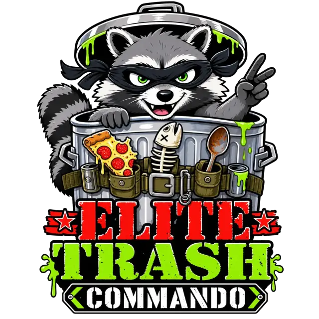 MagliettaProcione Elite Trash Commando