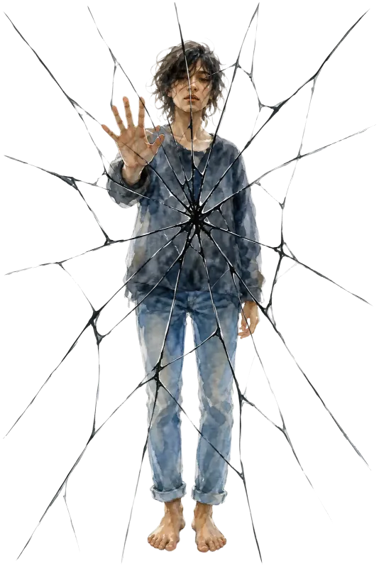 Felpa Artistica Realtà Infranta – felpa con scritta
