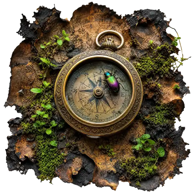 The Forgotten Explorer's Vintage Compass