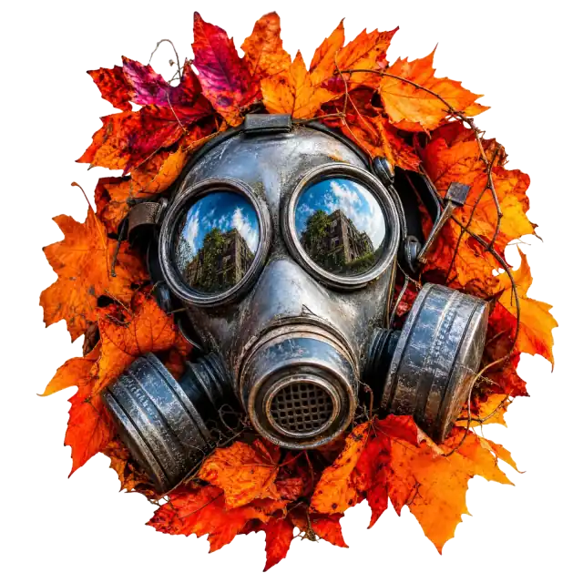 Arte Maschera Anti-gas Autunno Apocalisse