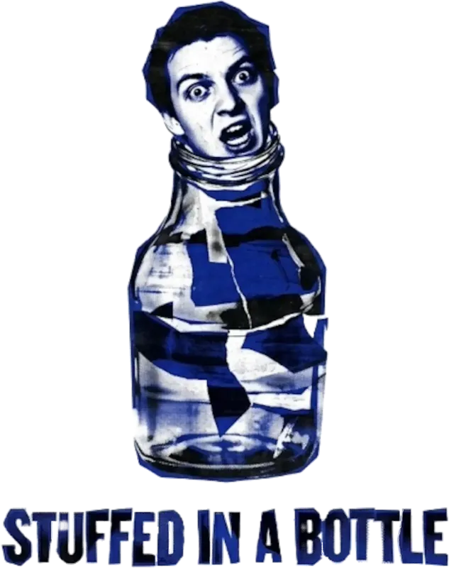 Stuffed in a Bottle Surreales Kunst Hoodie