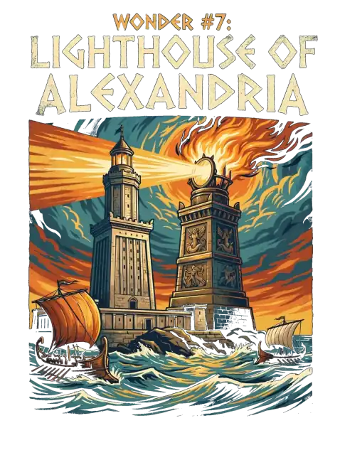 Faro de Alejandría Maravilla Antigua