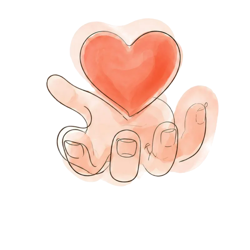 Arte Cuore in Mani ad Acquerello