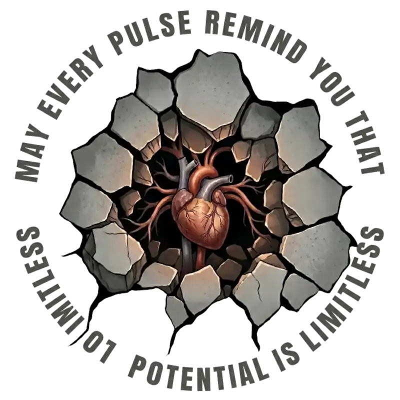 Felpa Cuore Battito Potenziale Illimitato
