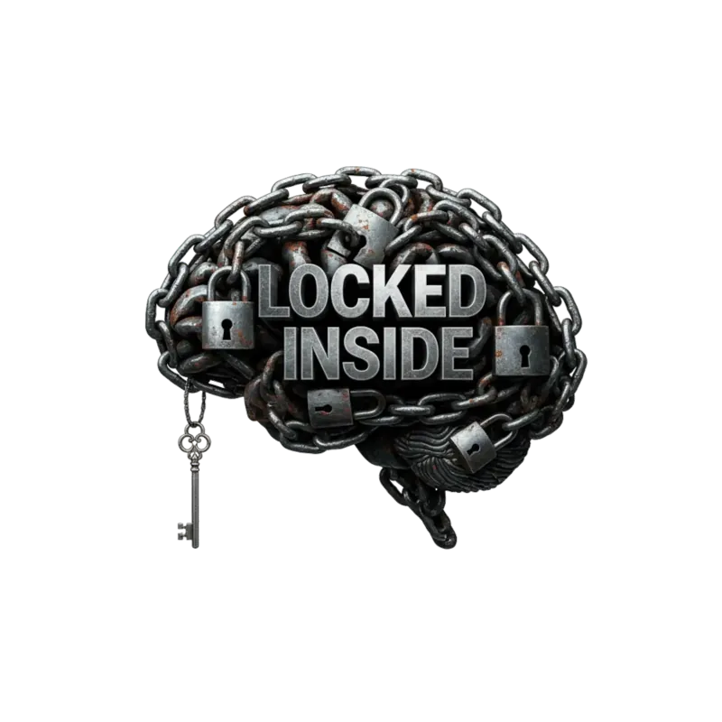 Locked Inside Mental Brain T-Shirt
