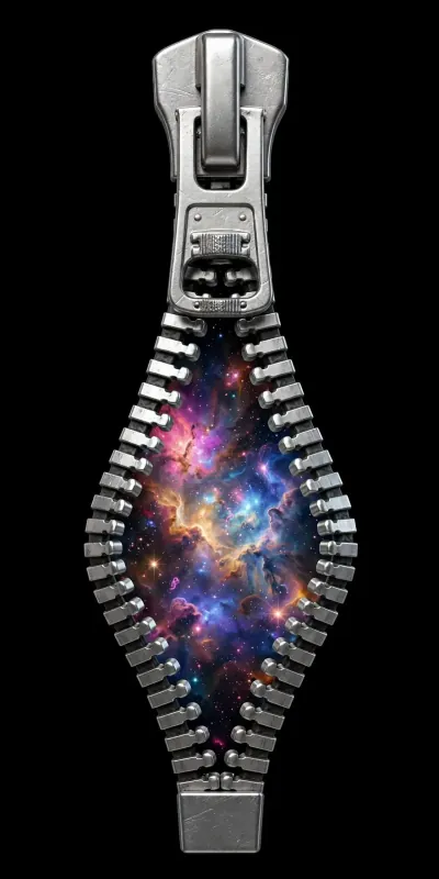 Maglietta Galassia con Zip Cosmica