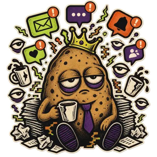 Roi du Burnout Professionnel Patate