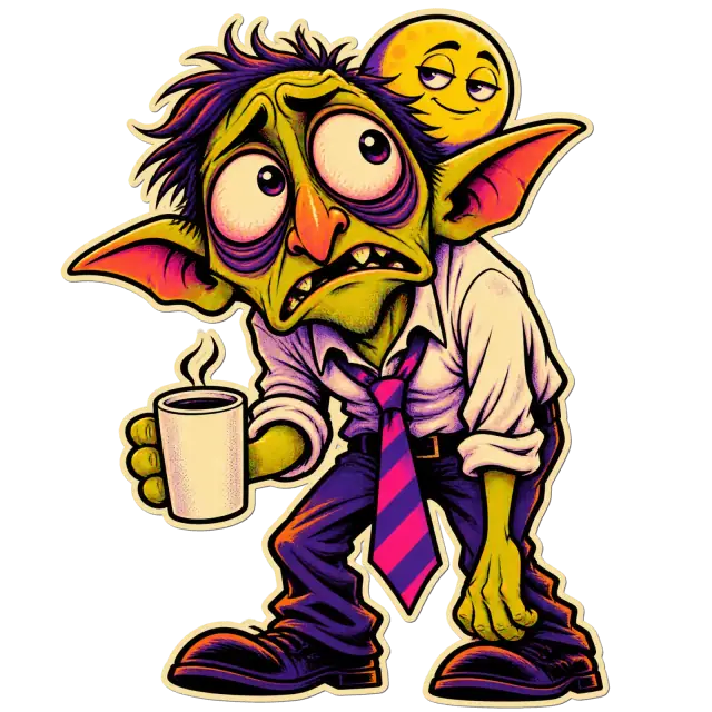 T-shirt Gobelin Anxieux et Café du Matin