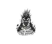 Pingouin Punk Slide Against The System