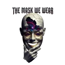 Le masque que nous portons esprit cosmique t-shirt