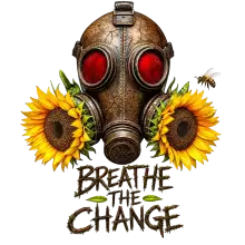 Sweat Masque à Gaz Tournesols Breathe The Change