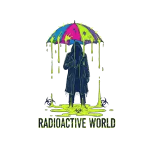 Radioactive World Toxic Rain T-Shirt